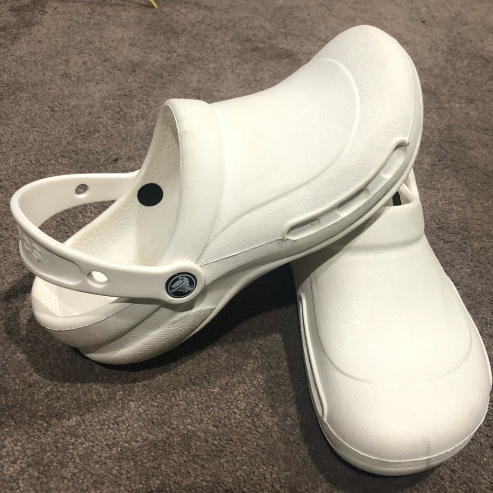 White crocs